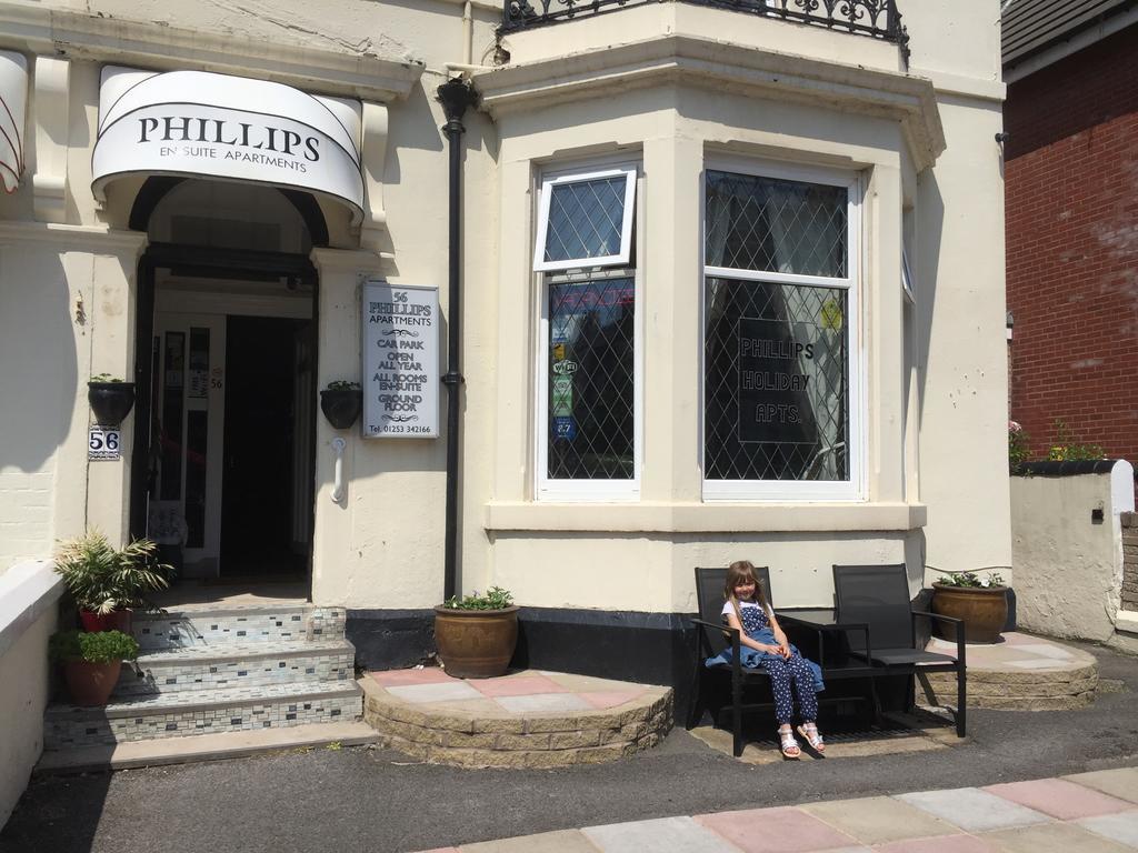 Phillips Apartments Blackpool Dış mekan fotoğraf