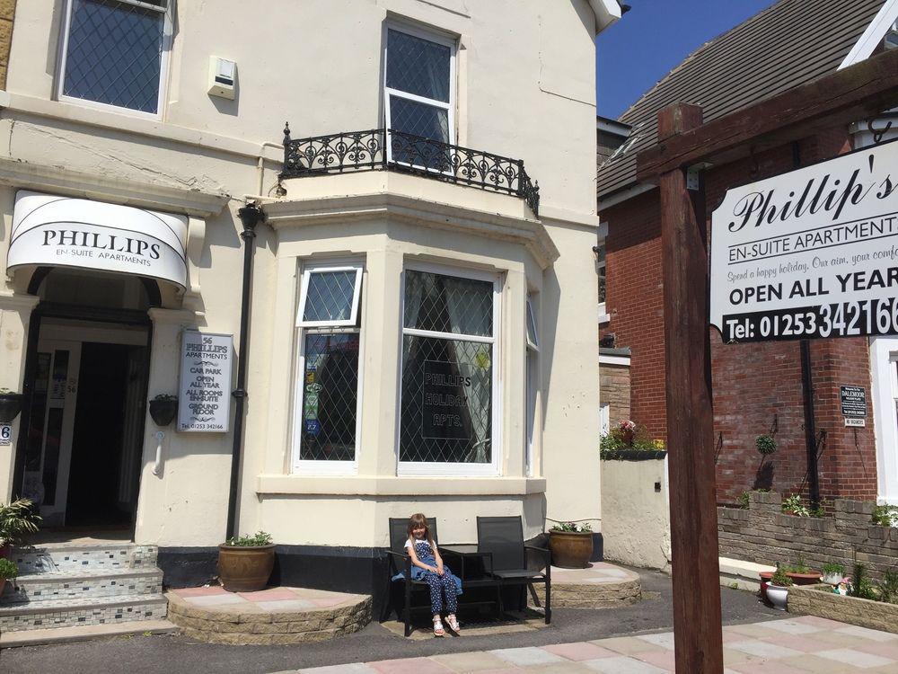 Phillips Apartments Blackpool Dış mekan fotoğraf